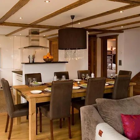 Panorama Chalet With Views To The Glaciers And The Dom Saas-Fee